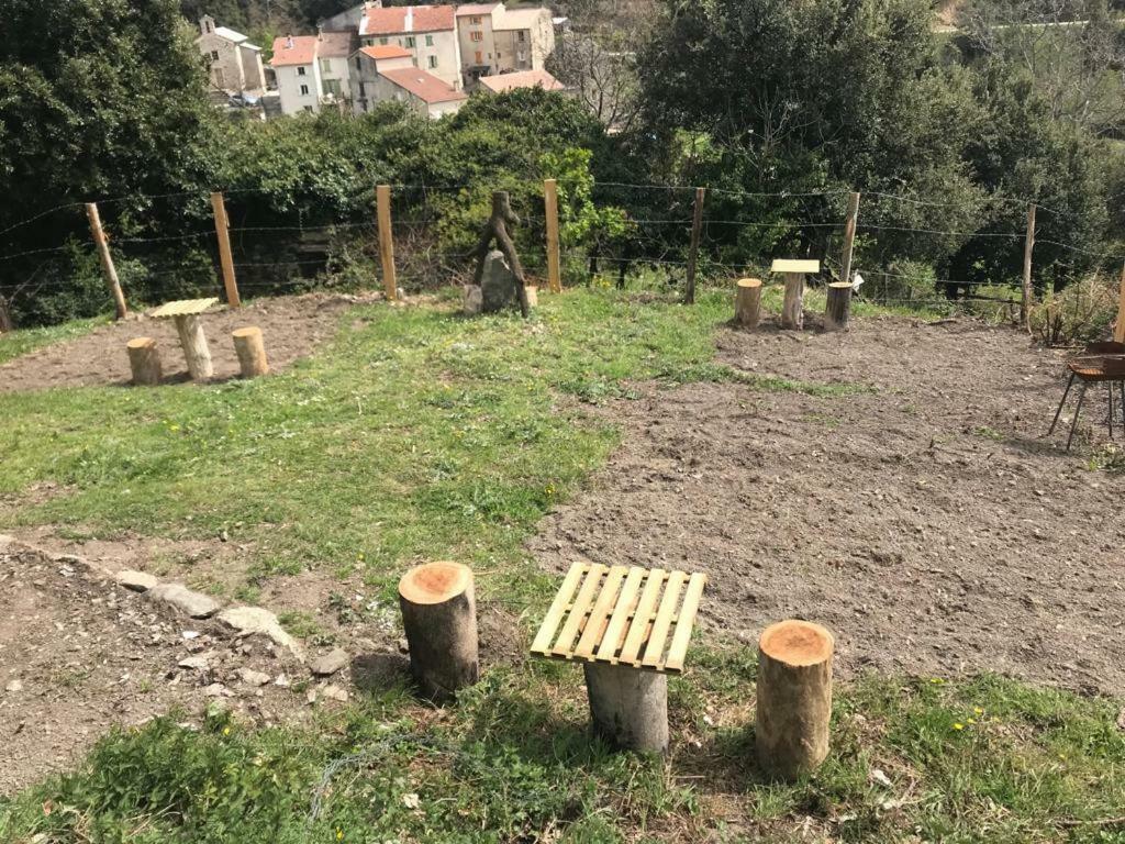 Camping L'Agrottu Au Coeur De La Corse Santa-Lucia-di-Mercurio Экстерьер фото